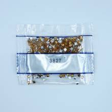 Strass-Stein eckig, (rhinestone), 3827, Golden Brown Pale, 500 Stück