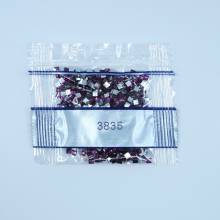 Strass-Stein eckig, (rhinestone), 3835, Grape Medium, 500 Stück