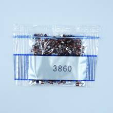 Strass-Stein eckig, (rhinestone), 3860, Cocoa, 500 Stück