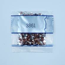 Strass-Stein eckig, (rhinestone), 3861, Plum Light, 500 Stück