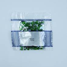 Strass-Stein eckig, (rhinestone), 702, Kelly Green, 500 Stück