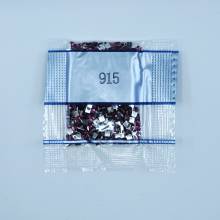 Strass-Stein eckig, (rhinestone), 915, Plum Dark, 500 Stück