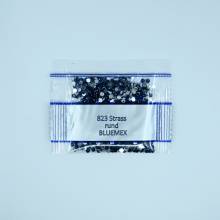 Strass-Stein rund, (rhinestone), 823, Navy Blue Dark, 500 Stück