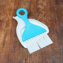 Diamond Painting Kit hand brush set small, blue, 14.5x9.6cm, craft brush, dusting brush, dustpan