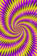 Diamond Painting Bild, Farbwirbel, eckige Diamanten, 60x90cm, 50 Farben, Vollbild