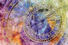 Diamond Painting picture, time travel, square stones, 60x90cm, 45 colors full screen