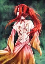 DrakeTurtle, Fairy Wings, eckige Steine, ca. 65x90cm, 65 Farben, Vollbild